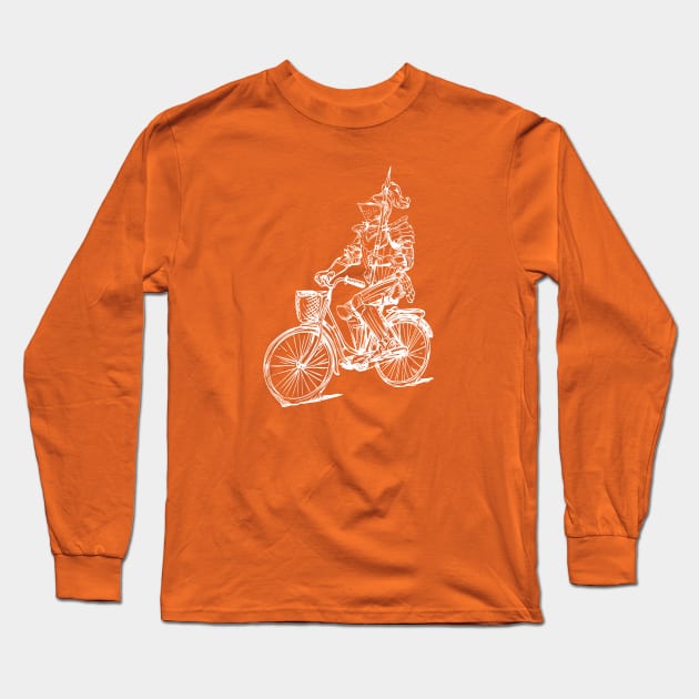 SEEMBO Knight Cycling Bicycle Bicycling Biking Riding Bike Long Sleeve T-Shirt by SEEMBO